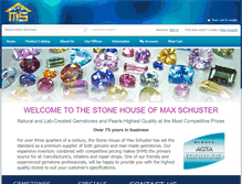 Tablet Screenshot of maxschuster.com